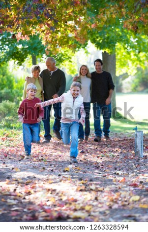 Similar – Image, Stock Photo Autumnal play of colours Dahlie in front of a blurred background