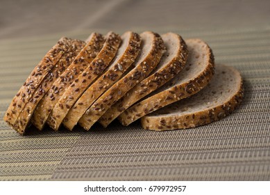 Multigrain Bread On Table Mat