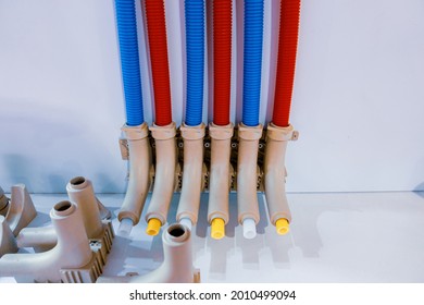 Multilayer Composite Pipes. Underfloor Heating Pipe System