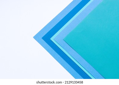 Multilayered Colored Cardstock Background Geometric Design