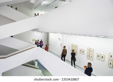 Multimedia Multimedia Art Museum In Moscow, Made On March 25, 2019 - Image