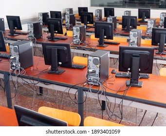 Multimedia Classroom With New Computers