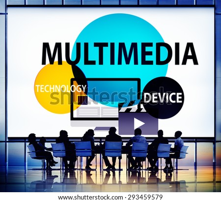 Multimedia Technology Digital Devices Information Concept