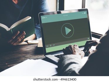 Multimedia Video Music Player Concept