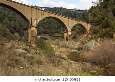 Multiple bridges in Auburn, California