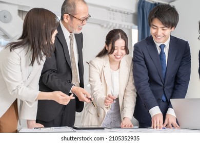 Multiple Businessmen Meeting Images Of Various Generations