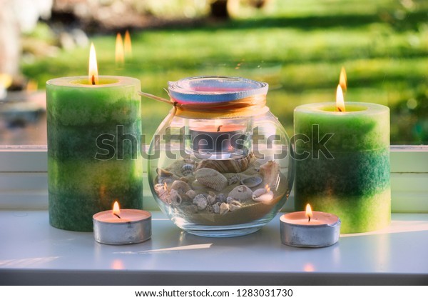 large votive candles