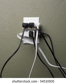 Multiple Electrical Plugs Wall Outlet Stock Photo 54510505 | Shutterstock