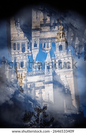 Multiple exposures through a Holga lens create dreamlike distortions of La Giralda, revealing layers of Seville's rich history.