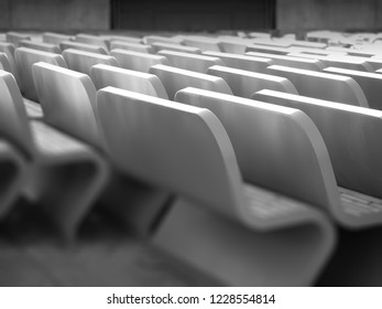 Multiple Park Benches In A Row Background