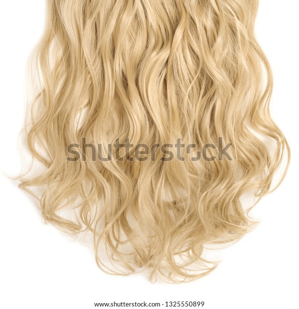 Multiple Pieces Clip Wavy Light Brown Stock Photo Edit Now