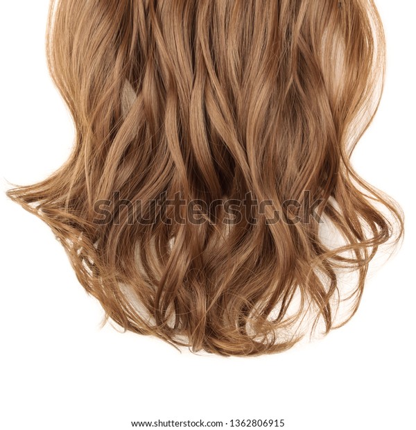 Multiple Pieces Clip Wavy Reddish Brown Stock Photo Edit Now