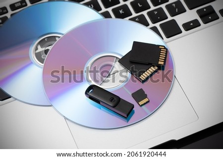 Multiple storage devices, data security, digital data storage