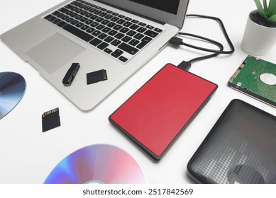 Multiple storage devices, pendrive, memory cards. Backup data