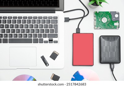 Multiple storage devices, pendrive, memory cards. Backup data