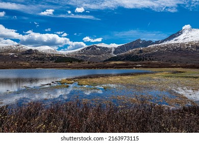Multiple views of the Sawtooth Ridge between Mt. Evans and Bierstadt can be seen from the trail up Mt. Bierstadt which are 2 of Colorado's 14teeners.
