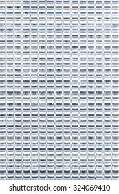 Multiple windows on a hight office building