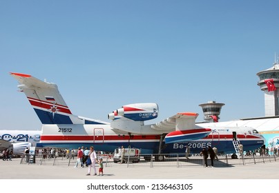 Multipurpose Amphibious Airplane
Search, Rescue And Firefighting Aircraft 
Engine Type: D-436-TP Turbofan Aero Engine

Sep 17,  2019
Istanbul  Turkey
Teknofest Istanbul Airshow 2019 