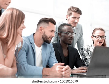 multiracial designers are smiling - Shutterstock ID 1301016379