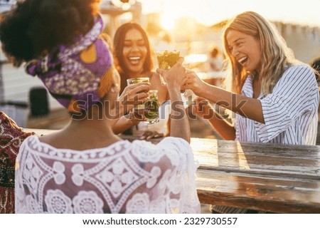 Similar – Image, Stock Photo On the beach