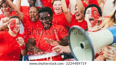 Similar – Image, Stock Photo Colour fans (green and so on)