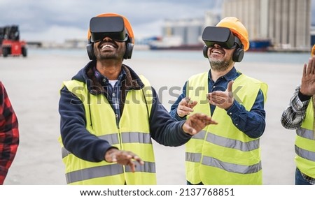 Similar – Image, Stock Photo in the port of Side the Turkish flag blows at a mast