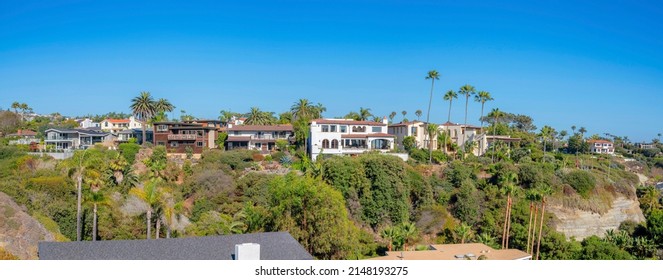 Multi-storey Homes On Top Of A Mountain At San Clemente, Orange County, California