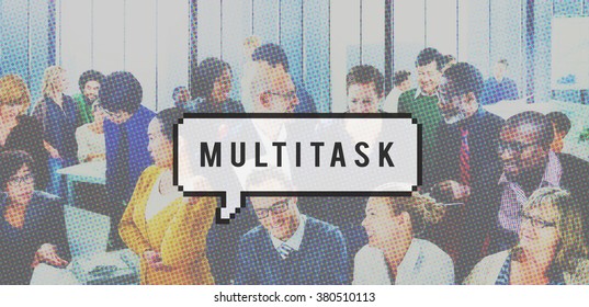 Multitask Management Organization Planning Multitasking Concept