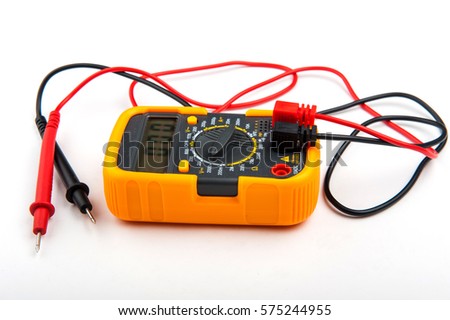 multitester on white background