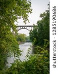 A multi-use path for walking and biking along the river at Ohio