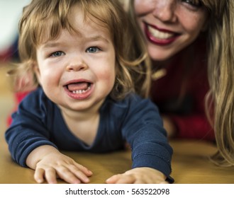 Mum And Son With Dwarfism Pathology