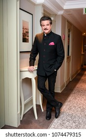 Mumbai April 2018 Candid Photo Of Bollywood Super Star Anil Kapoor At Hotel