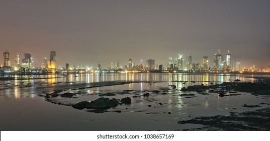 Mumbai City At Night