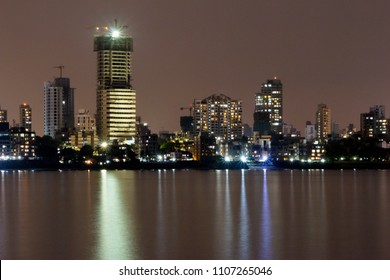 Mumbai City Sky Line During Night