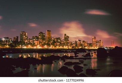 Mumbai City Skyline  Night Shot  , The City Which Never Sleeps.