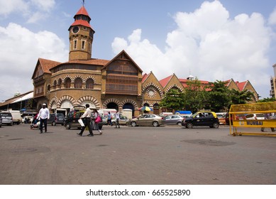 Mumbai / India 23 June 2017 Crawford Market  Or Mahatma Jyotirao Phule  Market Is Old Market Of Mumbai At  Dhobi Talao  Mumbai, Maharashtra India