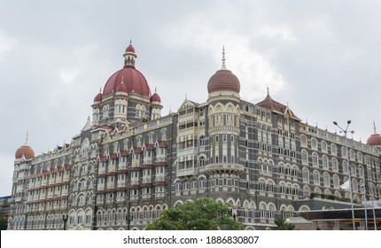 Mumbai, India, Aug 12, 2016: Building Of The Taj Mahal Palace, A Heritage, Five-star, Luxury Hotel Built In The Saracenic Revival Style In The Colaba Region Of Mumbai, Maharashtra, India,  