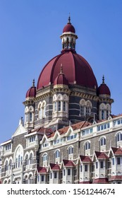 Mumbai India Nov 9th 2019: The Dome Of Taj Mahal Palace Hotel, Is A Heritage, Five-star, Luxury Hotel Built In The Saracenic Revival Style In The Mumbai, Situated Next To The Gateway Of India. 