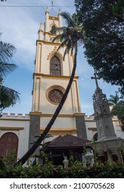 Mumbai, Maharashtra, India 15 December 2021: St. Thomas Cathedral, Is The Cathedral Church Of The Diocese Of Mumbai Of The Church Of North India. Named In Honour Of Saint Thomas The Apostle, Located I