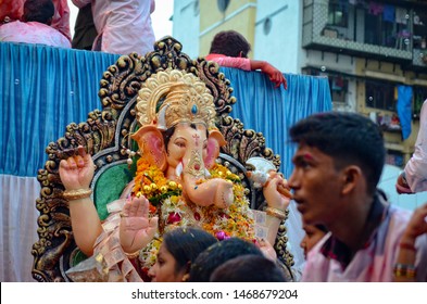 187 Ganesh visarjan photography Images, Stock Photos & Vectors ...