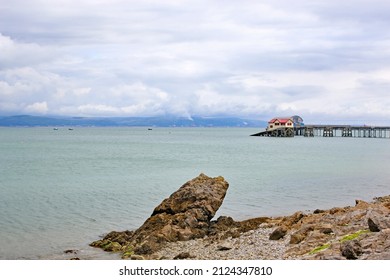 Mumbles Pier In Swansea Bay, Wales	