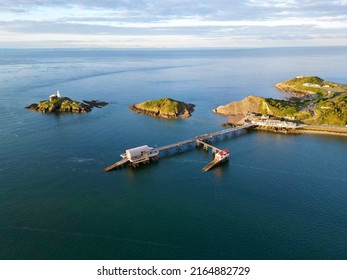 Mumbles And Swansea Bay From Above