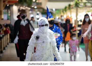 Mummy halloween parade ghost party  - Shutterstock ID 2212904759