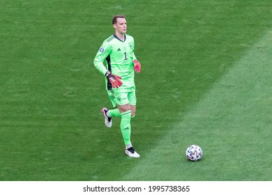 MUNCHEN, GERMANY - 19 JUNE, 2021: UEFA EURO 2020 Group F Match, Portugal - Germany 2:4, O.p: Manuel Neuer Of Germany