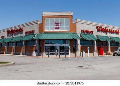 Muncie - Circa April 2018: Walgreens Retail Location. Walgreens is an American Pharmaceutical Company III