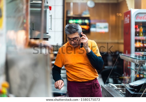 Munich Germany Turkish Businessman Running Stock Photo Edit Now