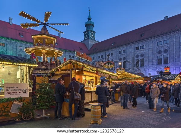 Munich Germany December 15 2017 Christmas Stock Photo Edit Now 1232578129