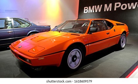 Munich, Germany, July 13, 2019: BMW M1 Sport Car Produced From 1978-1981