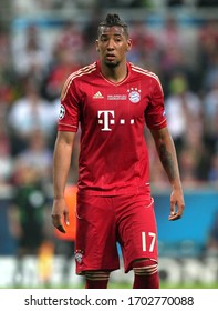 Munich, GERMANY - May 19, 2012: 
Jérôme Boateng Looks On 
During The UEFA Champions League Final Match FC Bayern Munchen V Chelsea FC At The Fussball Arena Stadium. 
