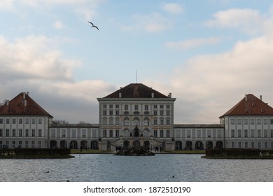 Munich, Germany - November 29, 2020: Nymphenburg Palace Is The Former Summer Residence Of The House Of Wittelsbach And One Of The Major Royal Palaces In Europe.